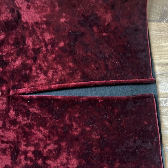 Hartly Black Halo Black/Wine Velvet Strapless Rumor Velvet Cocktail Dress - Picture 7 of 9